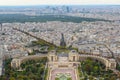 Paris aerial view